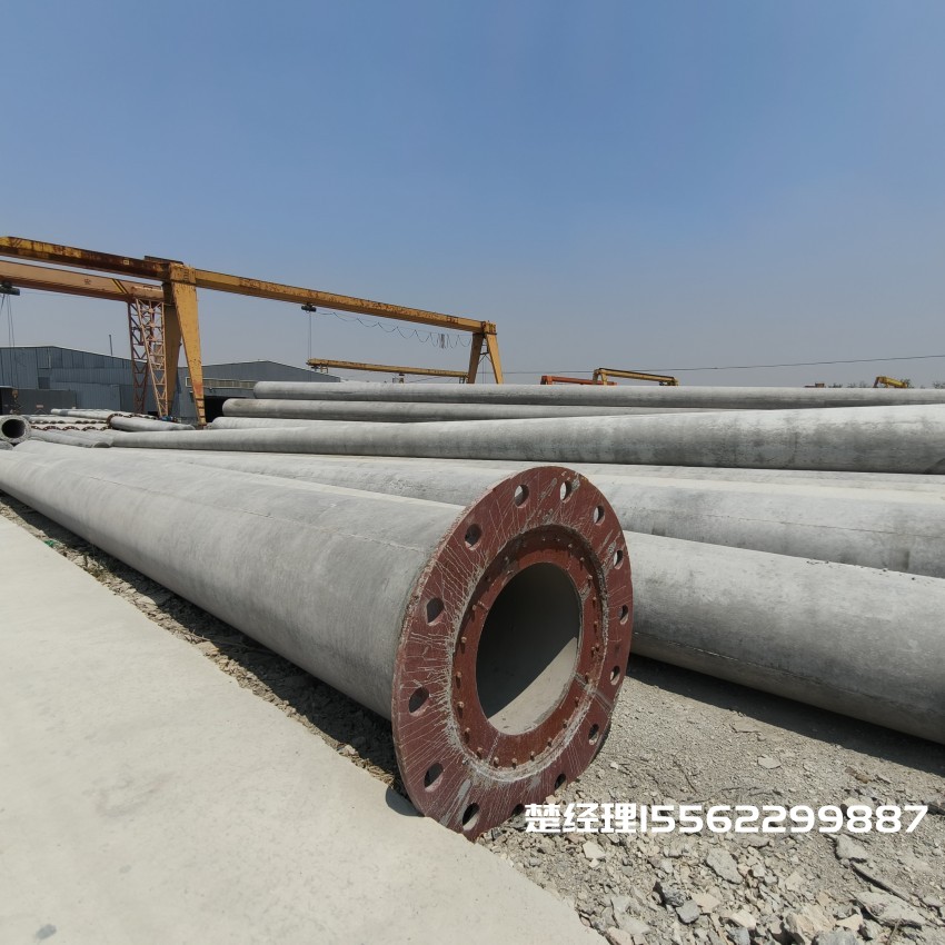 西华12米无拉线电杆